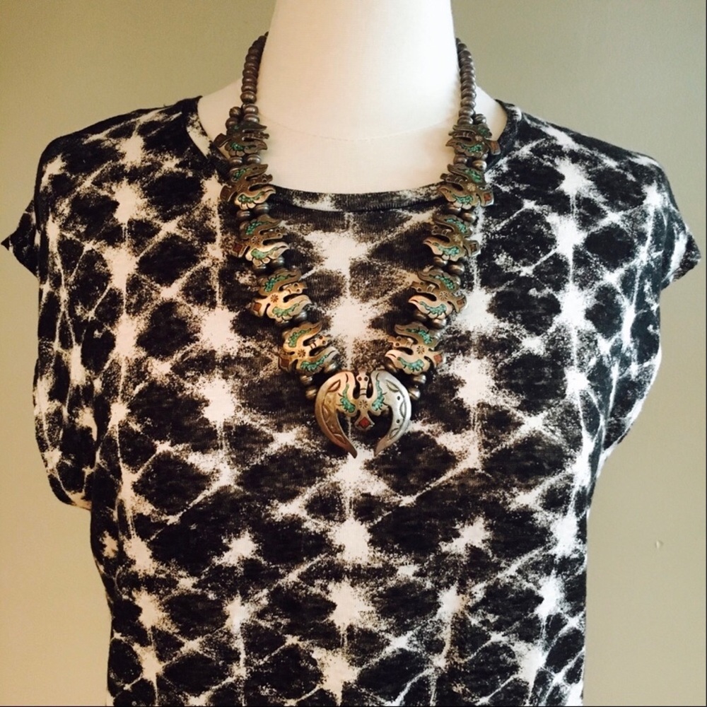 & Other Stories Bold Print Knit Shift Dress